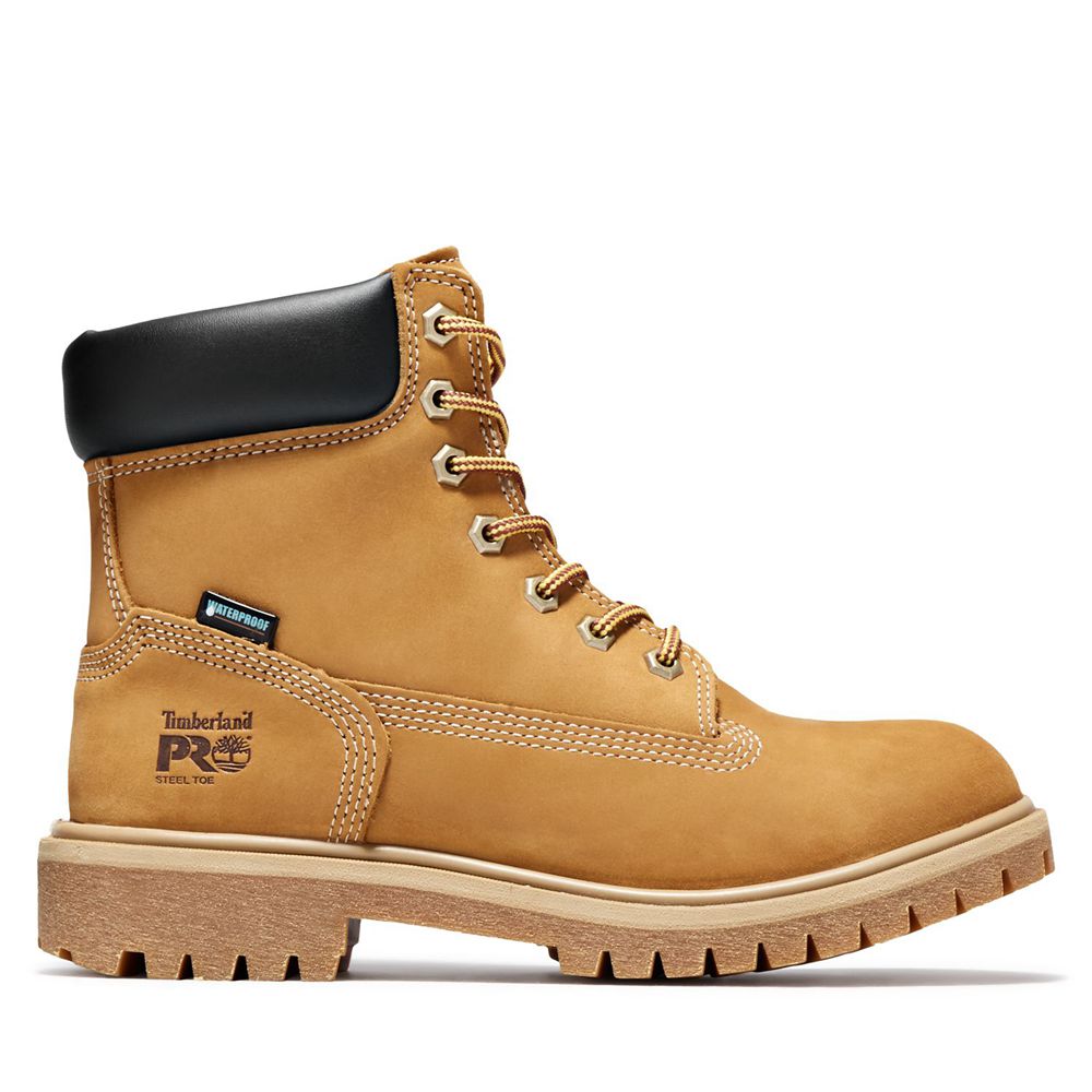 Botas de Trabajo Feminino - Timberland Pro® Direct Attach 6\" Steel Toe - CNDRM5890 - Marrom